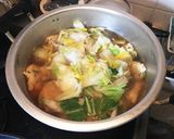 コンソメスープの肉団子うどん作り方8写真