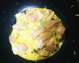 卵と鶏のエノキ和え作り方6写真