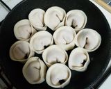 ネギ餃子イン卵豆腐作り方8写真