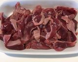 砂肝とザーサイのラー油和え！作り方1写真