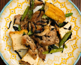 豚と厚揚げと野菜の炒め物作り方7写真