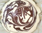 バレンタイン☆マーブルチーズケーキ作り方4写真