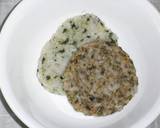 ５分粥deおやき　ほうれん草バージョン作り方4写真
