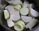 塩と砂糖で調味♪大根の煮物～ゼロ活力なべ作り方2写真