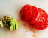 アボカドとトマトのトースト作り方2写真