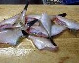 ウマズラハギと茄子の煮付け作り方1写真