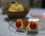 クロワッサンでポテサラサンド作り方3写真