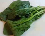 ほうれん草と椎茸　柚子の香お浸し作り方1写真