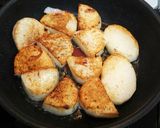 フライパンで美味しい！ベーコンと長芋焼き作り方5写真