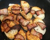 フライパンで美味しい！ベーコンと長芋焼き作り方6写真
