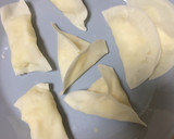 餃子の皮で☆じゃがいものサモサ気分作り方5写真