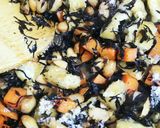 〔常備菜〕ふっくら煎り大豆とヒジキの煮豆作り方5写真