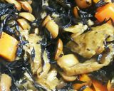 〔常備菜〕ふっくら煎り大豆とヒジキの煮豆作り方7写真