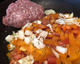 野菜たっぷりタコミート 簡単作り方2写真