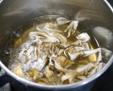 簡単！白菜と舞茸のお味噌汁作り方2写真