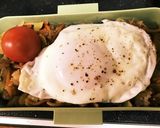調理済焼きそばで♡お弁当そばめし作り方5写真