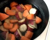 お豆たっぷりおいも煮作り方2写真