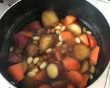 お豆たっぷりおいも煮作り方3写真