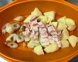 レンジで簡単！じゃがいもの煮物作り方1写真