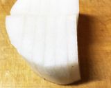 大根の柚子醤油漬け作り方1写真