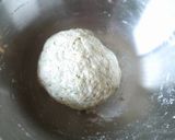 ぐるぐるあんこよもぎパン（米ぬか入り）作り方2写真