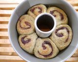 ぐるぐるあんこよもぎパン（米ぬか入り）作り方6写真