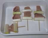 ぶりの焼き鳥風作り方3写真