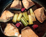 超簡単！20分で美味しいぶりとネギの煮物作り方3写真