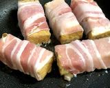 厚揚げ豚肉巻き作り方1写真