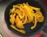 カレー風味のパプリカ納豆焼き飯作り方3写真