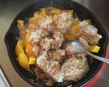 カレー風味のパプリカ納豆焼き飯作り方5写真