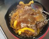 カレー風味のパプリカ納豆焼き飯作り方6写真