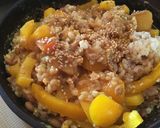 カレー風味のパプリカ納豆焼き飯作り方7写真