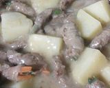 常識を覆す？牛肉ロールのホワイトシチュー作り方7写真