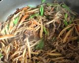 糸コンと牛蒡のきんぴら作り方5写真
