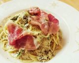 クリームパスタ作り方8写真