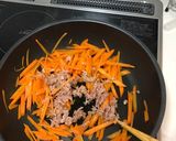あと1品に!人参とツナの炒め物作り方3写真