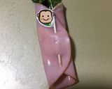 ハムのかいわれ巻き作り方6写真