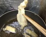 甘くて香ばしい♡縦切りレンコンの天ぷら作り方6写真