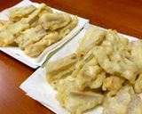 甘くて香ばしい♡縦切りレンコンの天ぷら作り方7写真