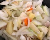 さっぽろ味噌ラーメン風 こってり豚汁作り方3写真