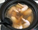 鶏手羽の鍋〜鶏鍋作り方5写真