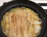鶏手羽の鍋〜鶏鍋作り方9写真