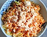 ペヤングソース焼きそばアレンジ✿温泉卵編作り方8写真