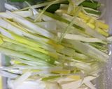 長ネギの春巻き☆揚げ焼きでOK！作り方1写真