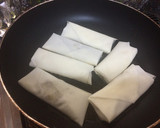 長ネギの春巻き☆揚げ焼きでOK！作り方6写真
