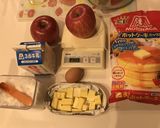 みんな大好き★HCMで簡単リンゴケーキ作り方1写真