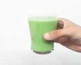 強力ミキサーで小松菜のグリーンスムージー作り方9写真