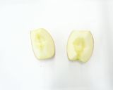 ブレンダーでオレンジとリンゴのスムージー作り方2写真