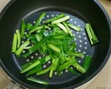 減塩 にらの卵とじ作り方1写真